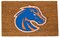 The Memory Company NCAA Boise State Broncos Logo Rectangular Coir Door Mat 29.5" x 19.5"